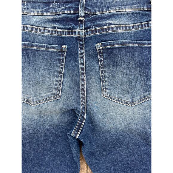 BKE high rise dark distressed skinny jeans size 28x28 - Picture 5 of 5